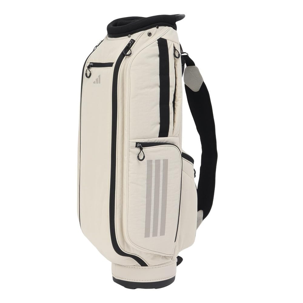 adidas THE THREE STRIPES キャディバッグ ホワイト adidas THE THREE STRIPES キャディバッグ ホワイト Amazon.co